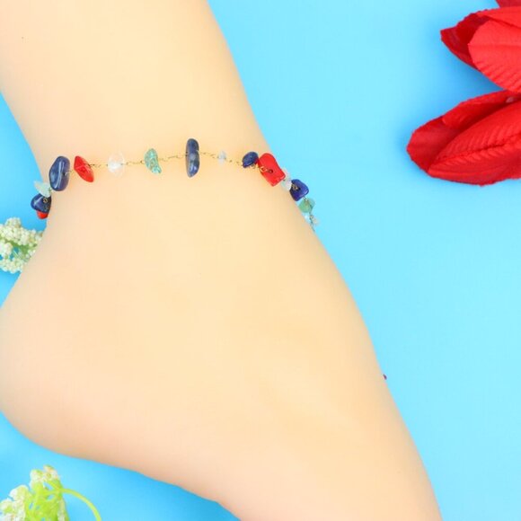 Elegant Handmade Anklet – Perfect for Women & Girls | Ideal Gift Option, DYC1310 - Picture 5 of 7